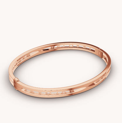 [BLUE TEARS]ZERO 1 SPIRAL LOGO PINK GOLD BRACELET