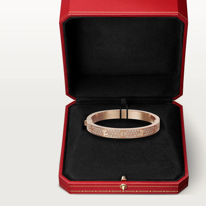 [BLUE TEARS]LOVE BRACELET 6.1MM DIAMOND-PAVED