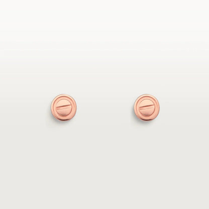 [BLUE TEARS]LOVE EARRINGS PINK GOLD 10MM