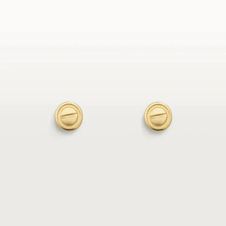 [BLUE TEARS]LOVE EARRINGS GOLD 10MM