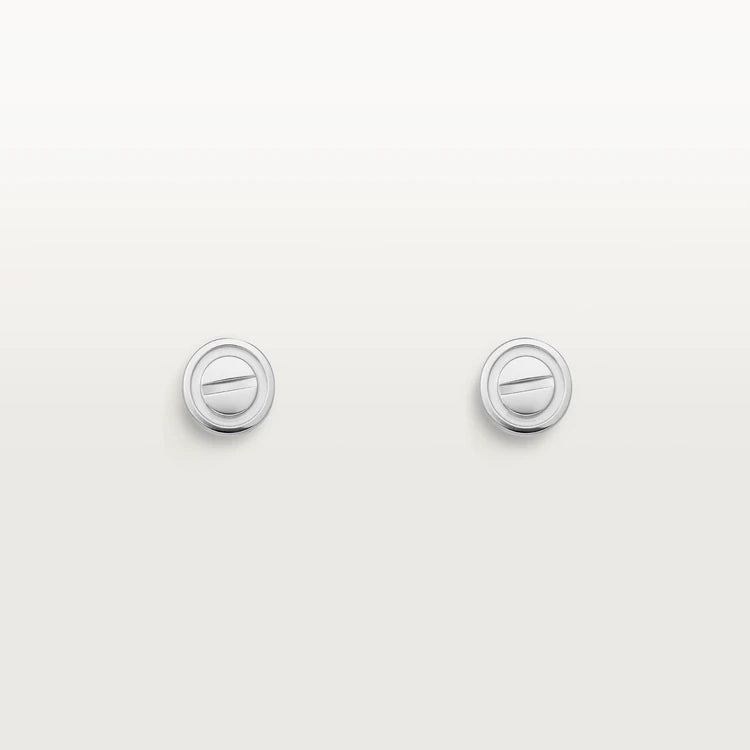[BLUE TEARS]LOVE EARRINGS SILVER 10MM
