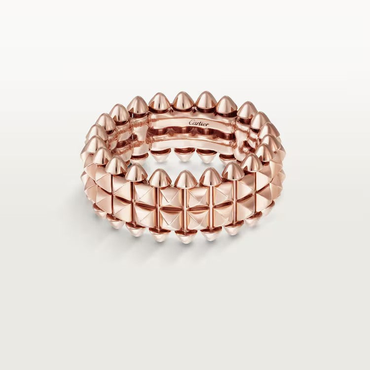 [Blue Tears Jewelry]CLASH 9.2MM DOUBLE ROW RING