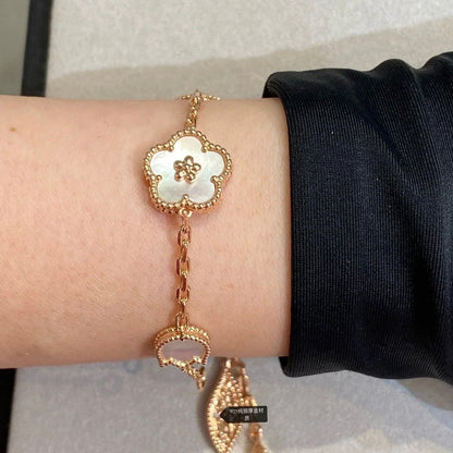 [BLUE TEARS]LUCKY SPRING 5 MOTIF BRACELET