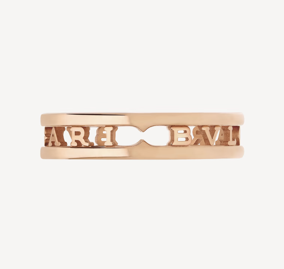 [BLUE TEARS]ZERO 1 ONE-BAND WITH OPENWORK LOGO SPIRAL RING