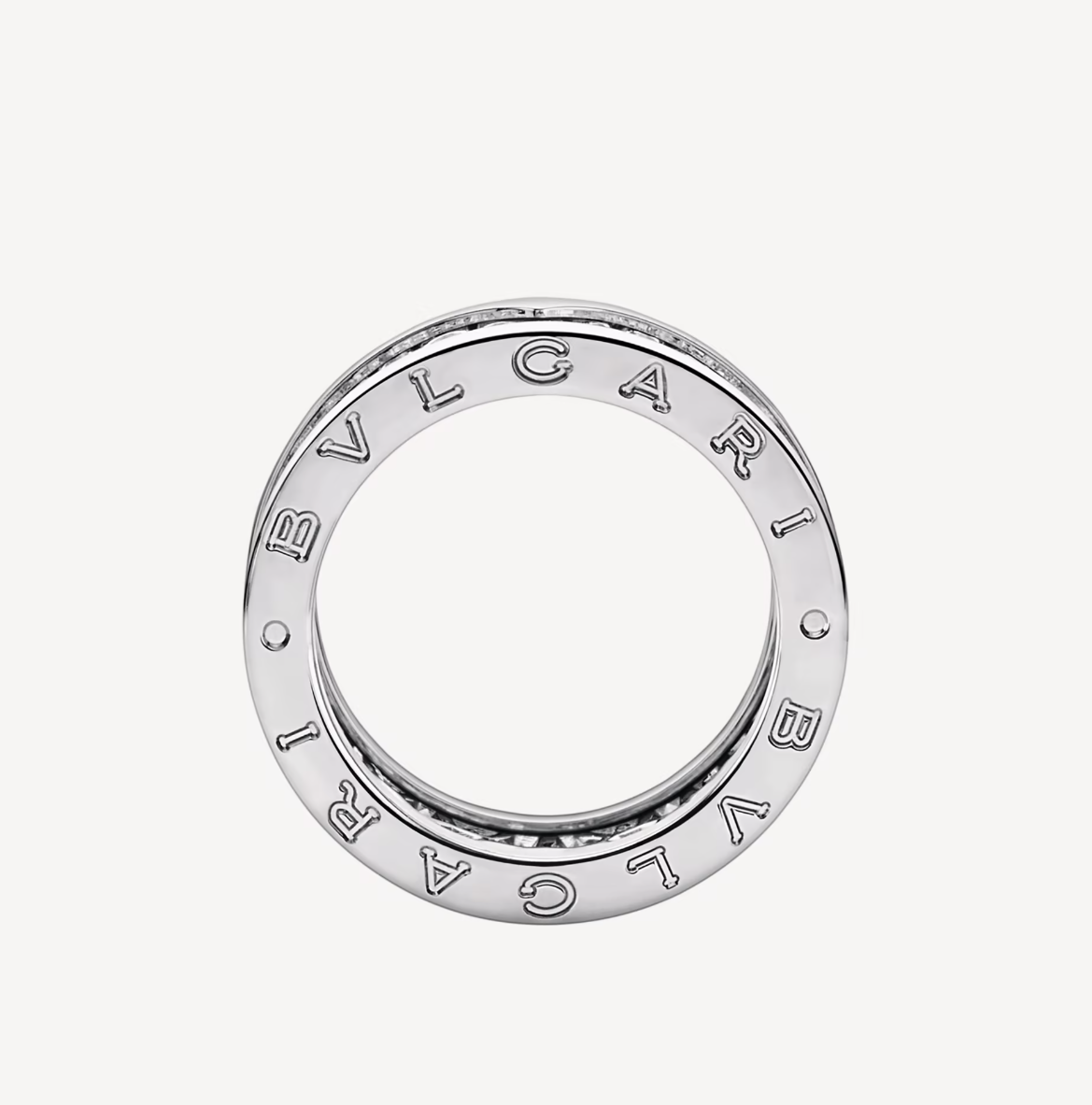 [BLUE TEARS]ZERO 1 WITH PAVED DIAMONDS ON THE SPIRAL RING