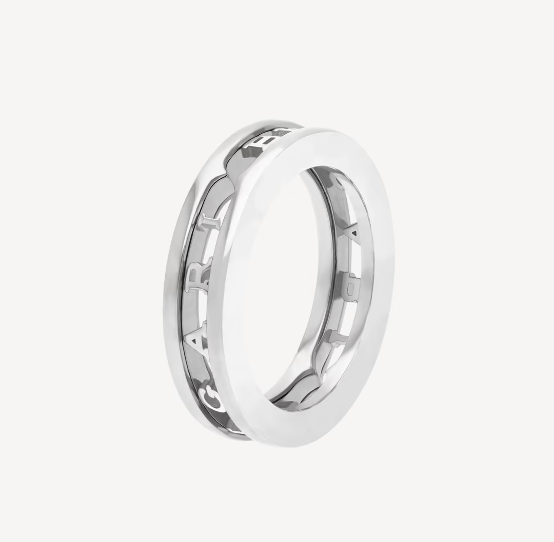 [BLUE TEARS]ZERO 1 ONE-BAND WITH OPENWORK LOGO SPIRAL RING