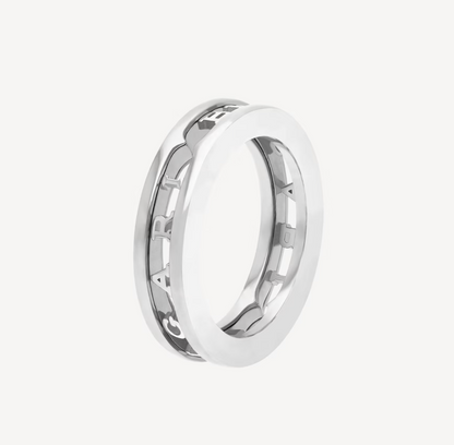 [BLUE TEARS]ZERO 1 ONE-BAND WITH OPENWORK LOGO SPIRAL RING