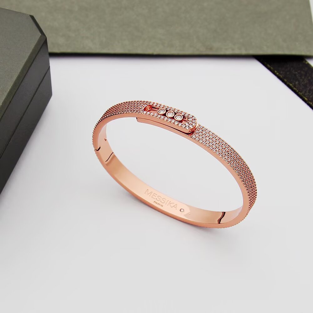 [Blue Tears Jewelry]Move Noa Full Pavé Diamond Bangle Bracelet