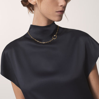 [Blue Tears Jewelry]JUSTE NECKLACE FULL DIAMONDS