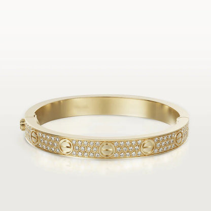 [BLUE TEARS]LOVE BRACELET 6.1MM DIAMOND-PAVED