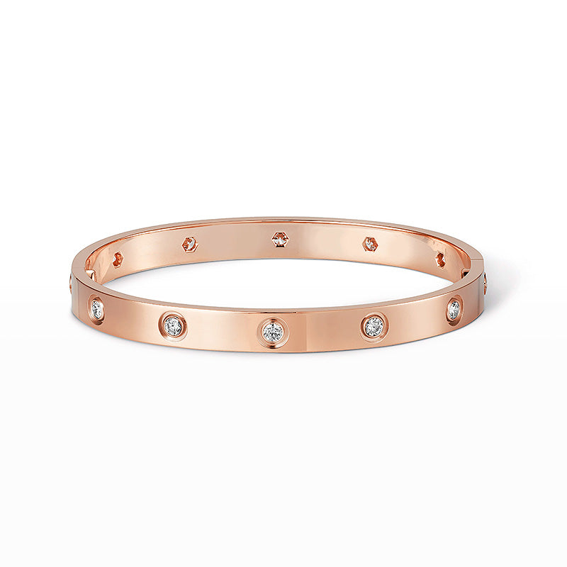 [BLUE TEARS]LOVE BRACELET 6.1MM 10 DIAMONDS
