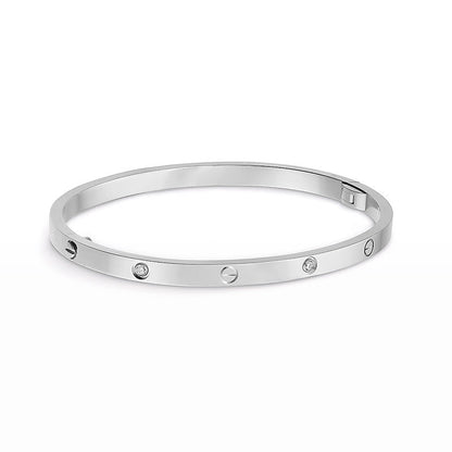 [BLUE TEARS]LOVE BRACELET 3.65MM 6 DIAMONDS