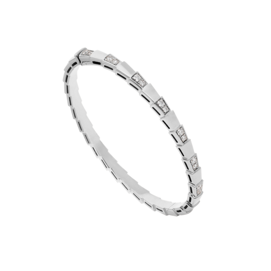 [BLUE TEARS]SERPENTI BRACELET SILVER DIAMOND