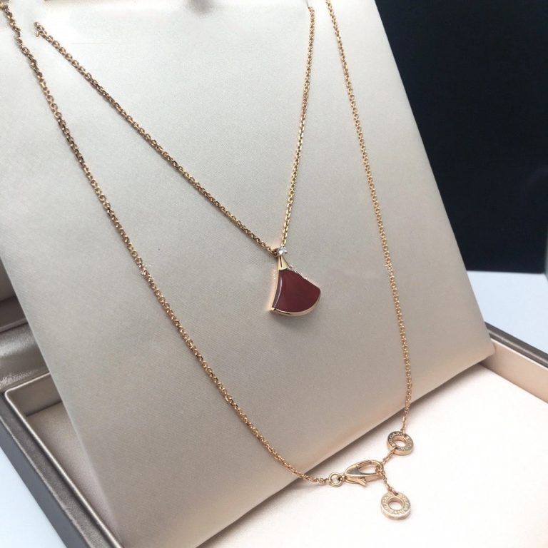 [BLUE TEARS]DREAM NECKLACE CARNELIAN 1 DIAMOND