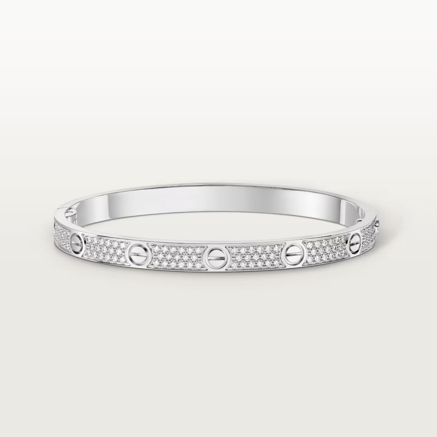 [Blue Tears Jewelry]LOVE BRACELET 4.8MM DIAMOND-PAVED