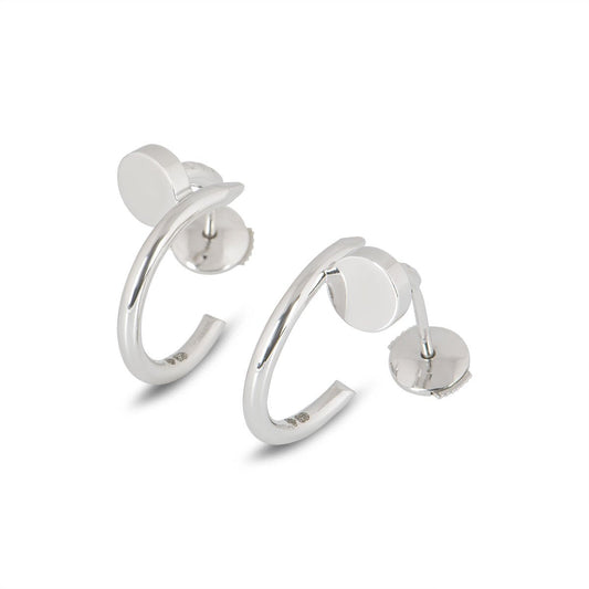 [BLUE TEARS]JUSTE EARRINGS SILVER