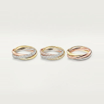 [Blue Tears Jewelry]TRINITY 2.5MM RING COLLECTION