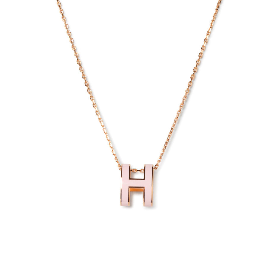 [BLUE TEARS]POP H PEDANT PINK GOLD