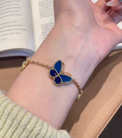 [Blue Tears Jewelry]LUCKY SPRING BUTTERFLY 5 MOTIF BRACELET