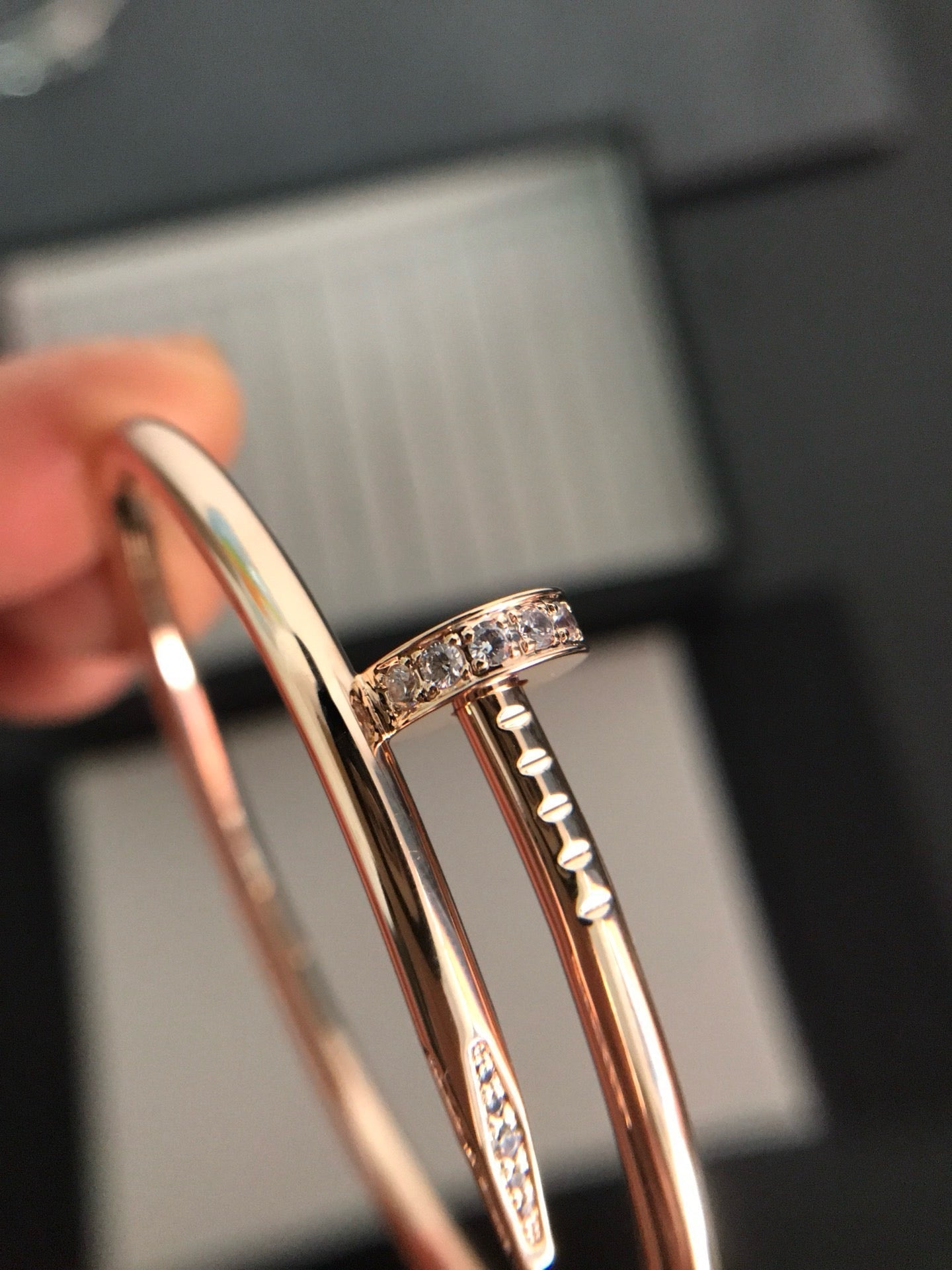 [BLUE TEARS]JUSTE BRACELET 3.5MM DIAMONDS