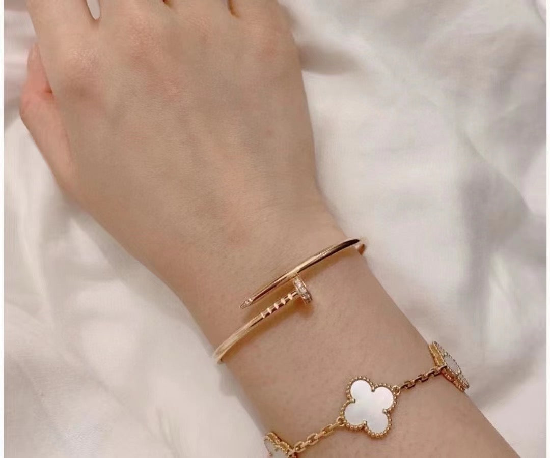 [BLUE TEARS]JUSTE BRACELET 2.5MM DIAMONDS