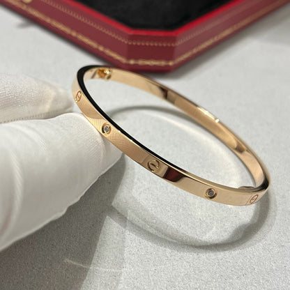 [Blue Tears Jewelry]LOVE BRACELET 3.65MM 6 DIAMONDS
