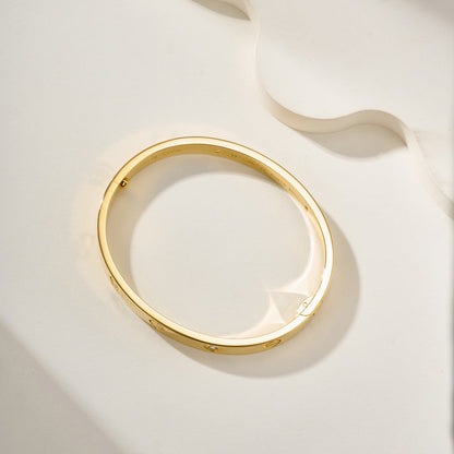 [Blue Tears Jewelry]LOVE BRACELET 6.1MM 4 DIAMONDS