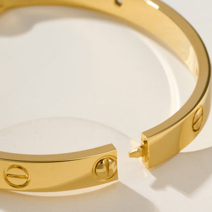 [Blue Tears Jewelry]LOVE BRACELET 6.1MM 4 DIAMONDS