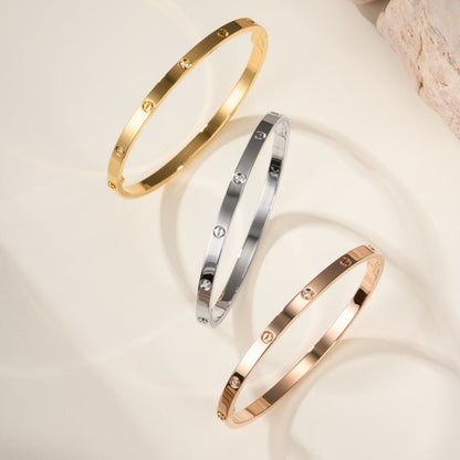 [Blue Tears Jewelry]LOVE BRACELET 3.65MM 6 DIAMONDS