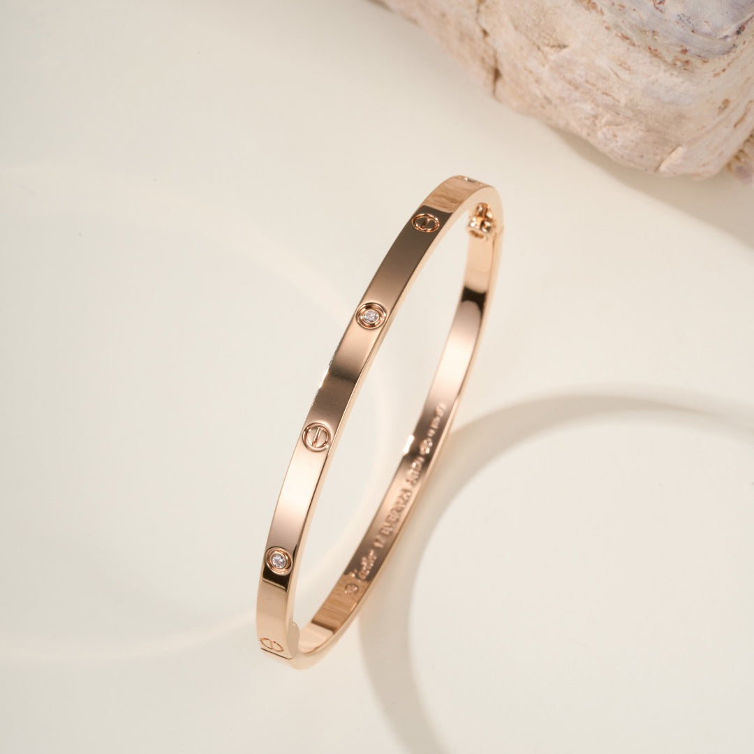 [Blue Tears Jewelry]LOVE BRACELET 3.65MM 6 DIAMONDS