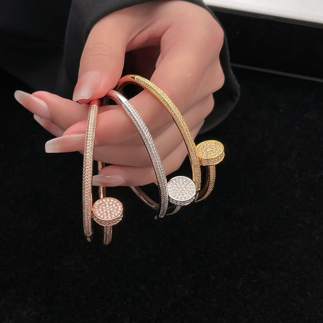 [Blue Tears Jewelry]JUSTE BRACELET 3.5MM ALL DIAMONDS