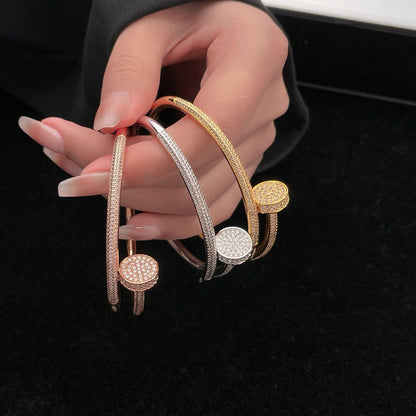 [Blue Tears Jewelry]JUSTE BRACELET 3.5MM ALL DIAMONDS