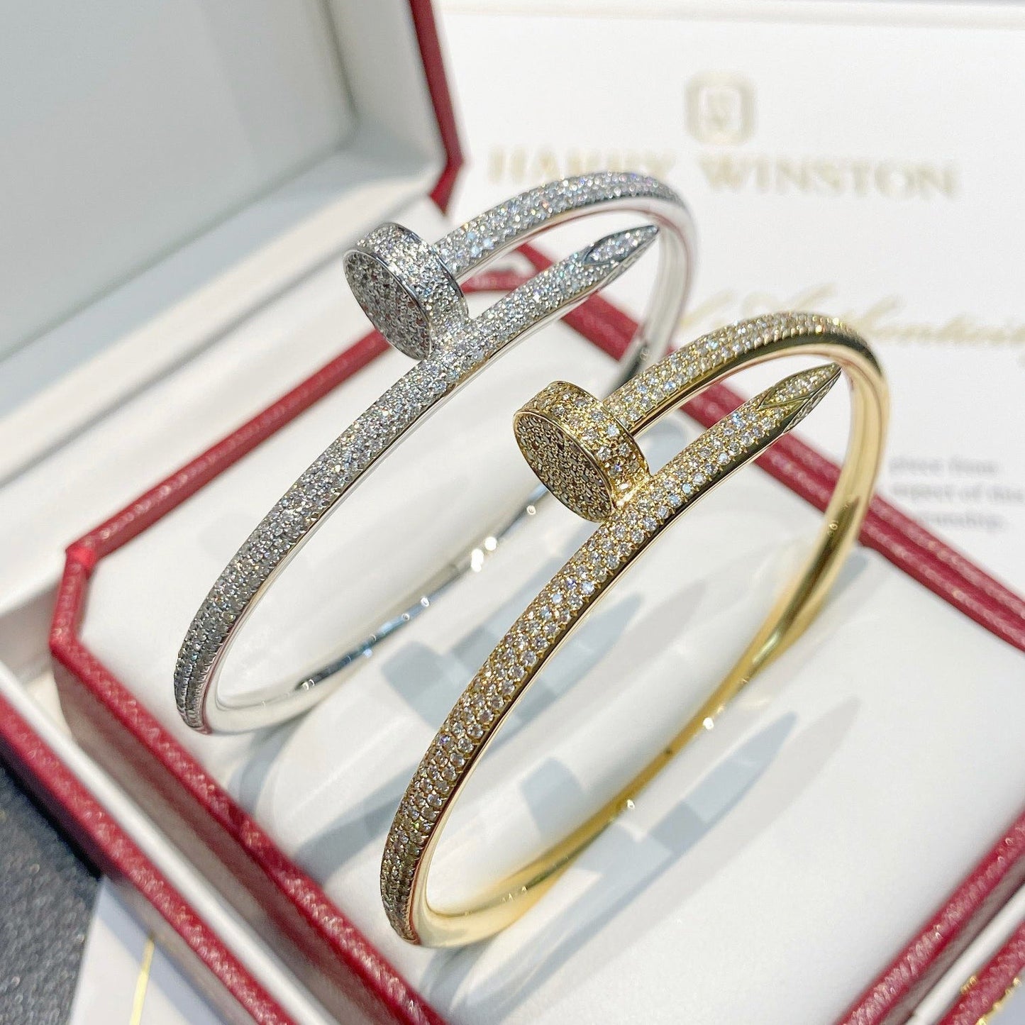[Blue Tears Jewelry]JUSTE BRACELET 3.5MM ALL DIAMONDS