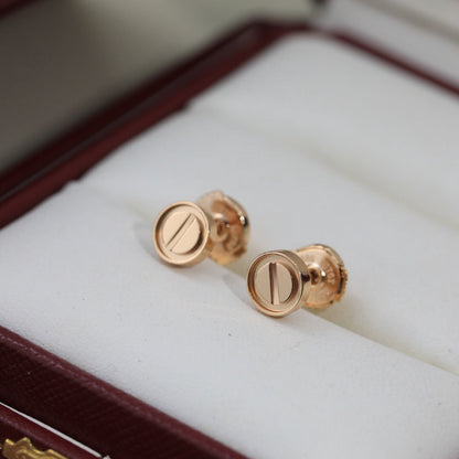 [Blue Tears Jewelry]LOVE EARRINGS 7.2MM