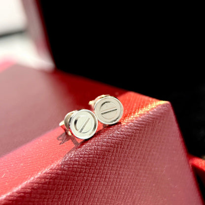 [Blue Tears Jewelry]LOVE EARRINGS 7.2MM
