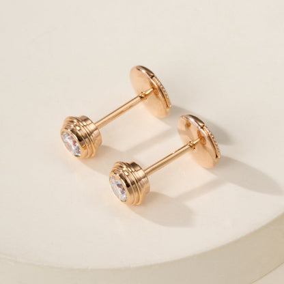 [Blue Tears Jewelry]DAMOUR DIAMOND EARRINGS
