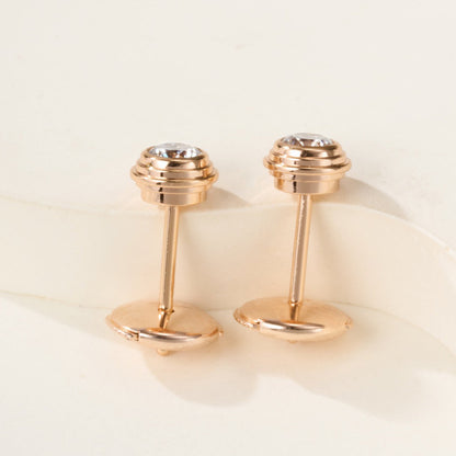 [Blue Tears Jewelry]DAMOUR DIAMOND EARRINGS