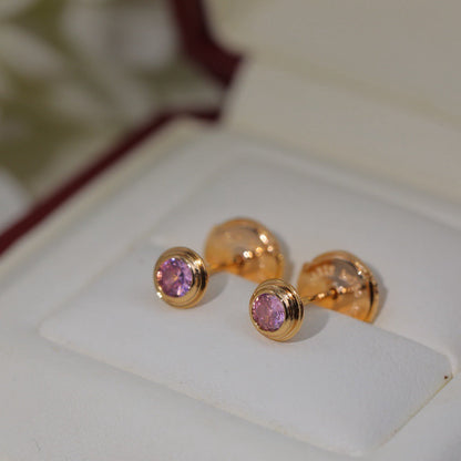 [Blue Tears Jewelry]DAMOUR PING DIAMOND EARRINGS