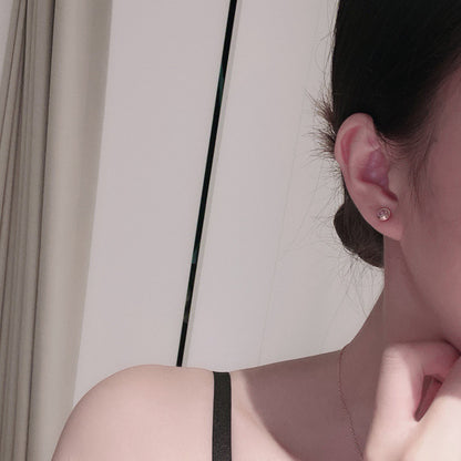 [Blue Tears Jewelry]DAMOUR PING DIAMOND EARRINGS