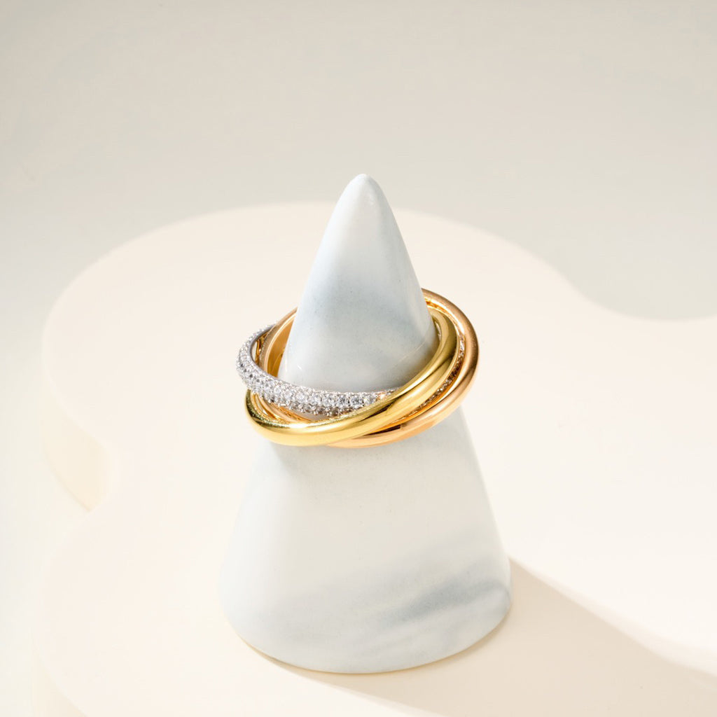 [Blue Tears Jewelry]TRINITY 2.5MM RING COLLECTION