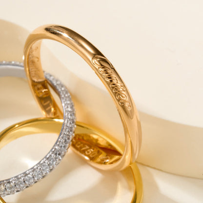 [Blue Tears Jewelry]TRINITY 2.5MM RING COLLECTION
