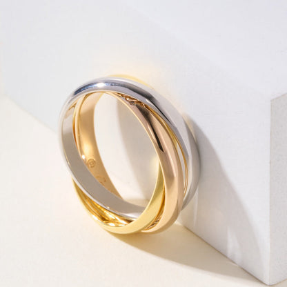 [Blue Tears Jewelry]TRINITY 3.2MM RING COLLECTION