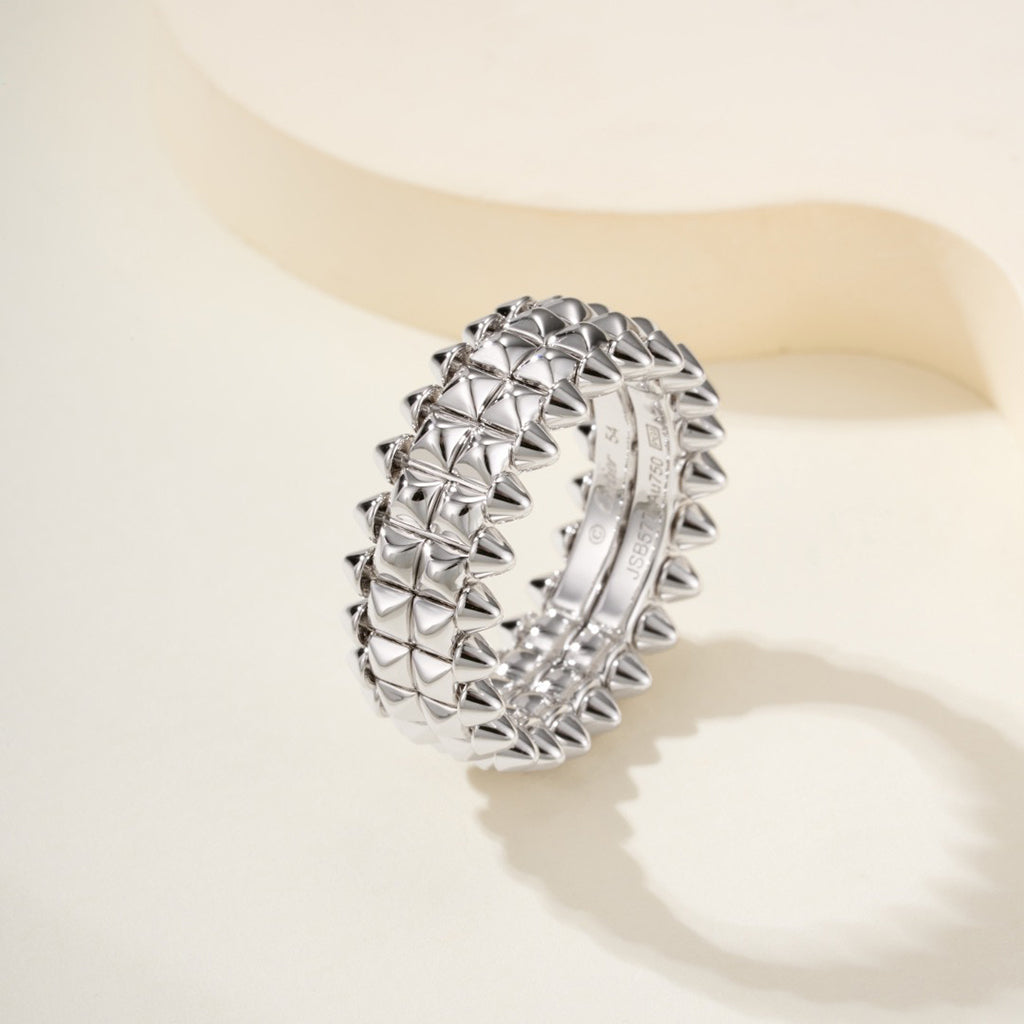 [Blue Tears Jewelry]CLASH 9.2MM DOUBLE ROW RING
