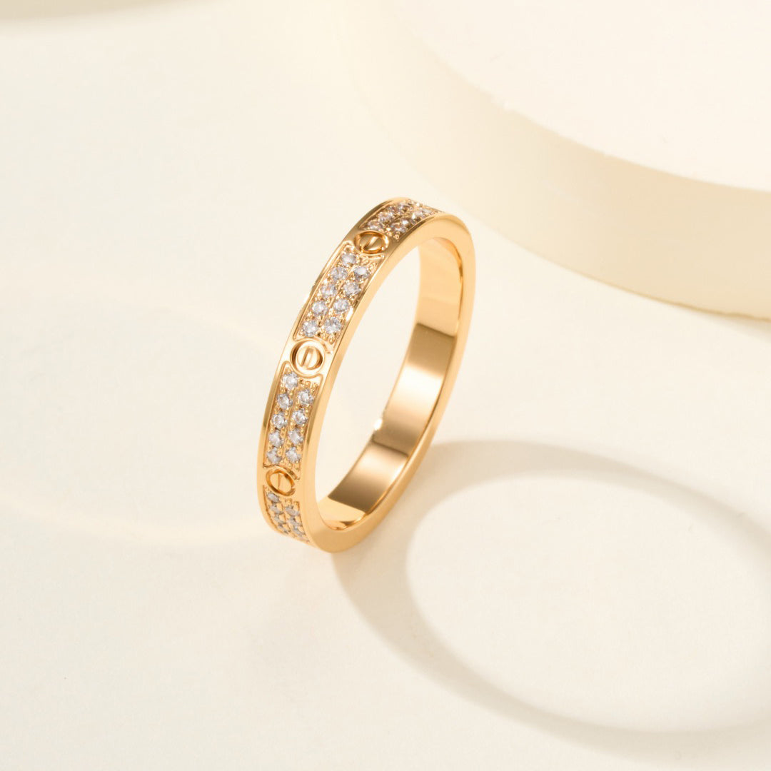[Blue Tears Jewelry]LOVE RING 2.65MM DIAMOND