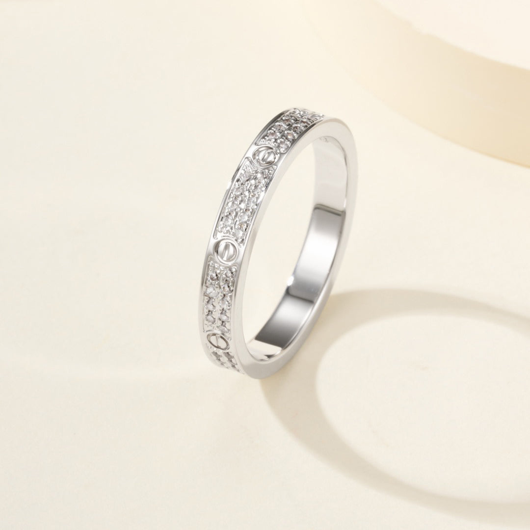 [Blue Tears Jewelry]LOVE RING 2.65MM DIAMOND