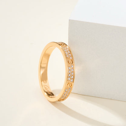 [Blue Tears Jewelry]LOVE RING 2.65MM DIAMOND