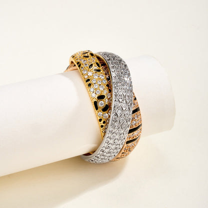 [Blue Tears Jewelry]TRINITY  RING LEOPARD PRINT