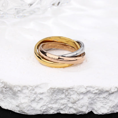 [Blue Tears Jewelry]TRINITY 3.2MM RING COLLECTION