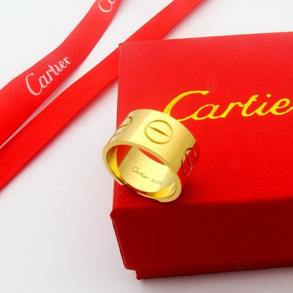 [Blue Tears Jewelry]LOVE 11MM LARGE RING