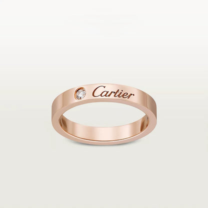 [Blue Tears Jewelry]LOVE RING 4MM 1 DIAMOND